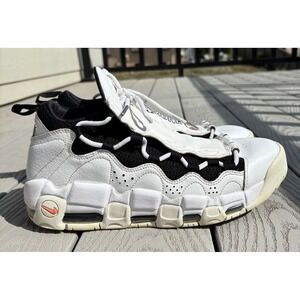Nike Air More Money Piggy Bank Basketball White Black Men's Sneakers Size 10
